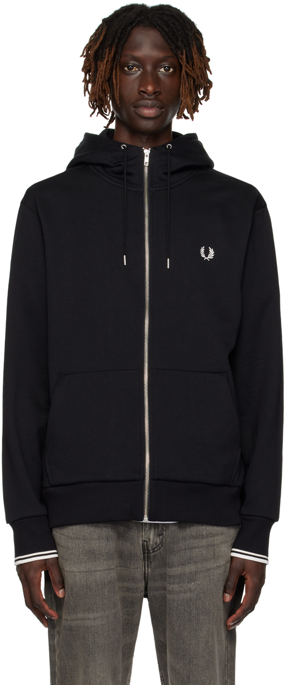 Black Zip Hoodie