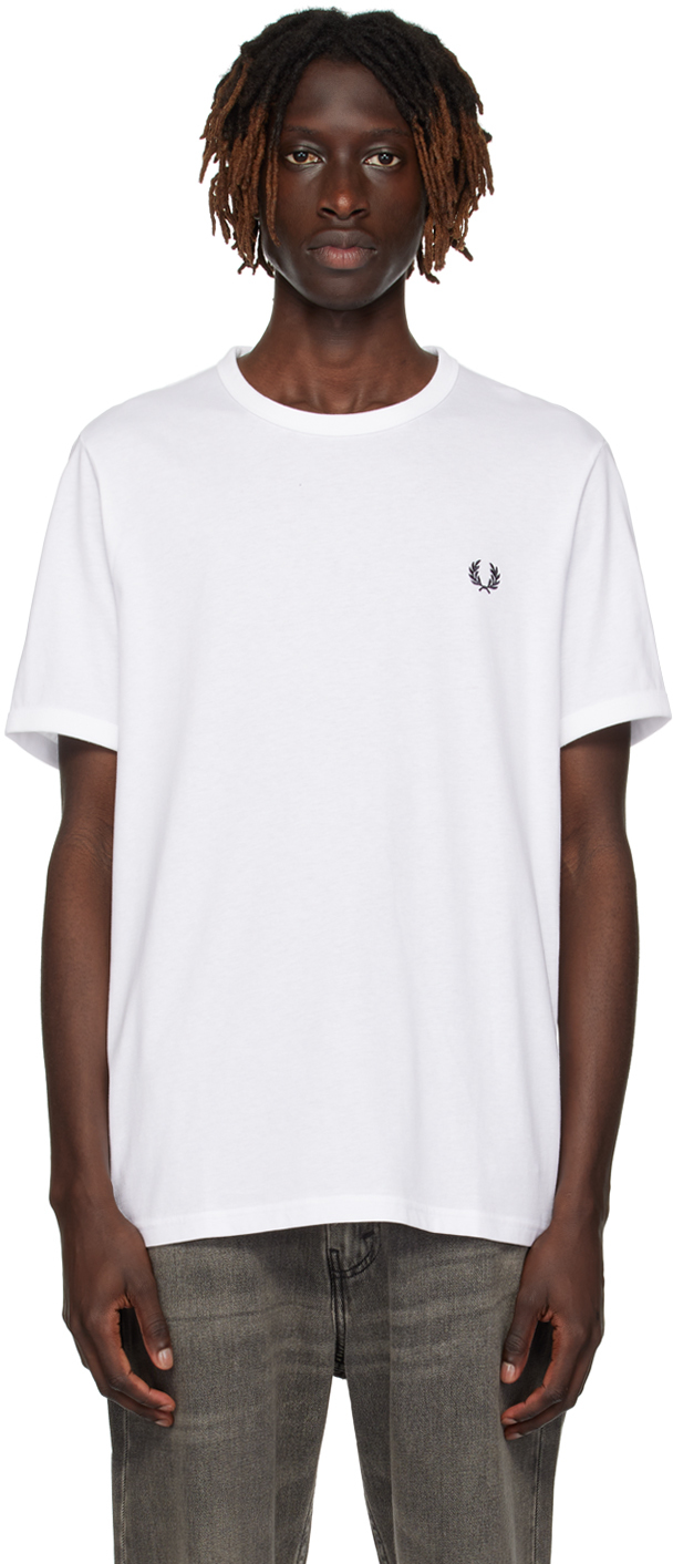 White Ringer T-Shirt