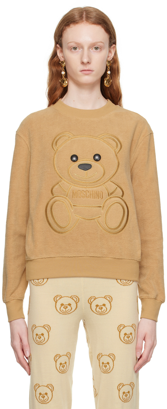 Fluffy bear store sweater