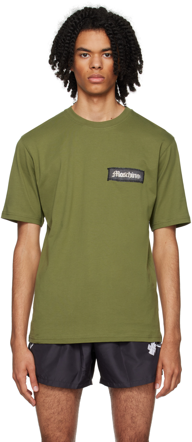 Shop Moschino Green Label T-shirt