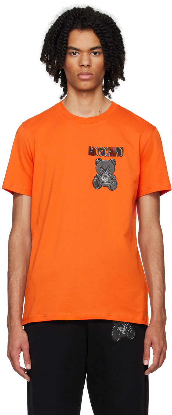 Moschino Orange Teddy Bear T-shirt