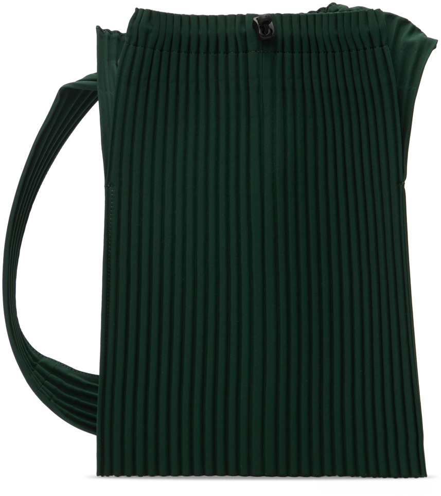 Issey Miyake Green Pocket Bag In 62-green