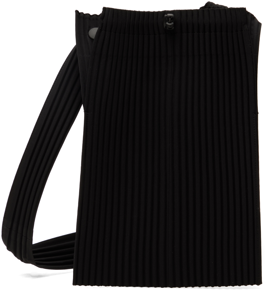 Issey Miyake Black Pocket Bag In 15-black