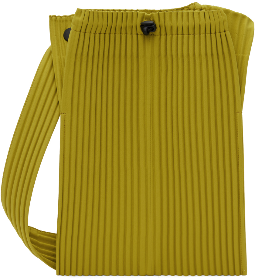 HOMME PLISSÉ ISSEY MIYAKE Yellow Pocket Bag