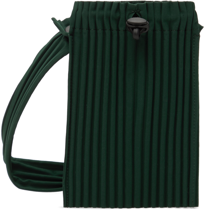 Issey Miyake Green Pocket Bag In 62-green