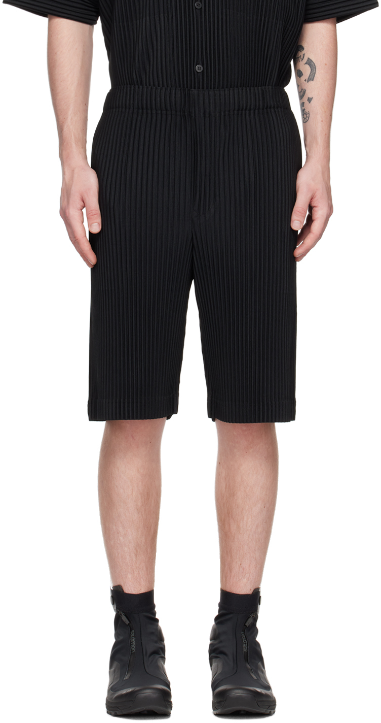 HOMME PLISSÉ ISSEY MIYAKE Black Monthly Color May Shorts