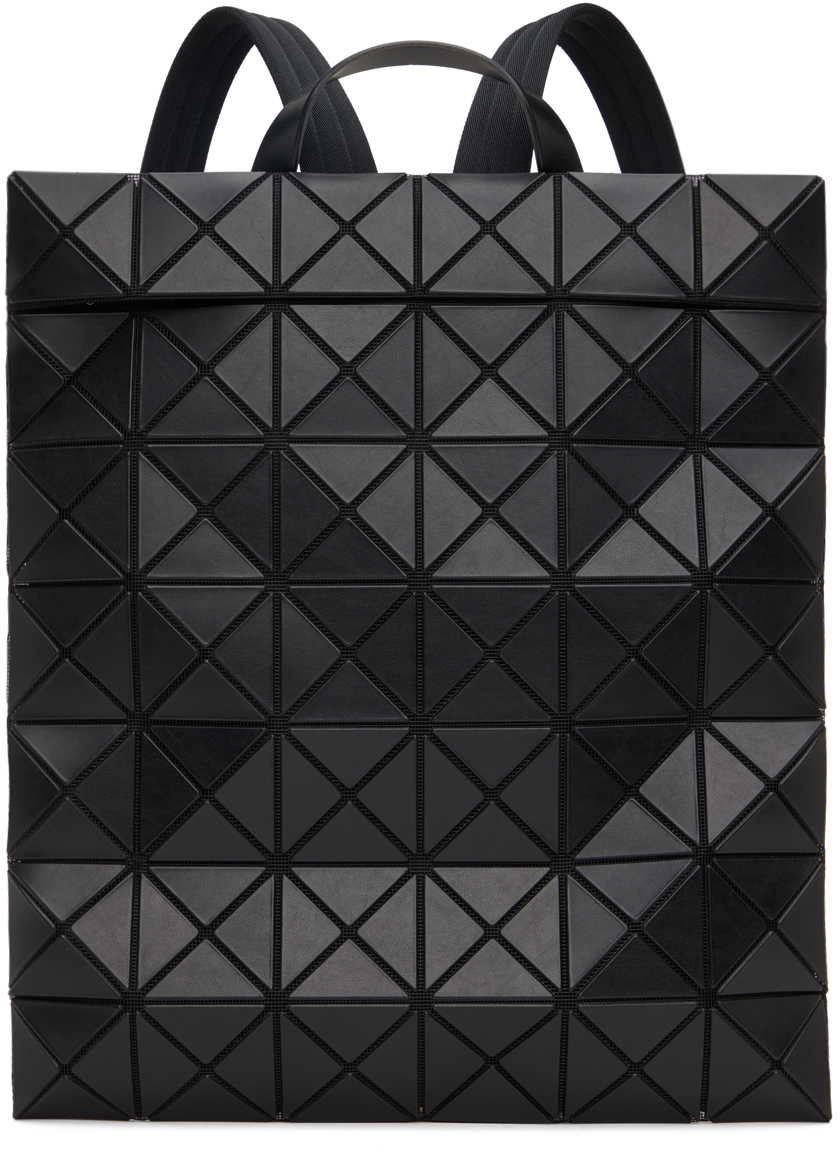 Bao Bao Issey Miyake North South Flat Pack Large Backpack in Matte Black -  SOLD