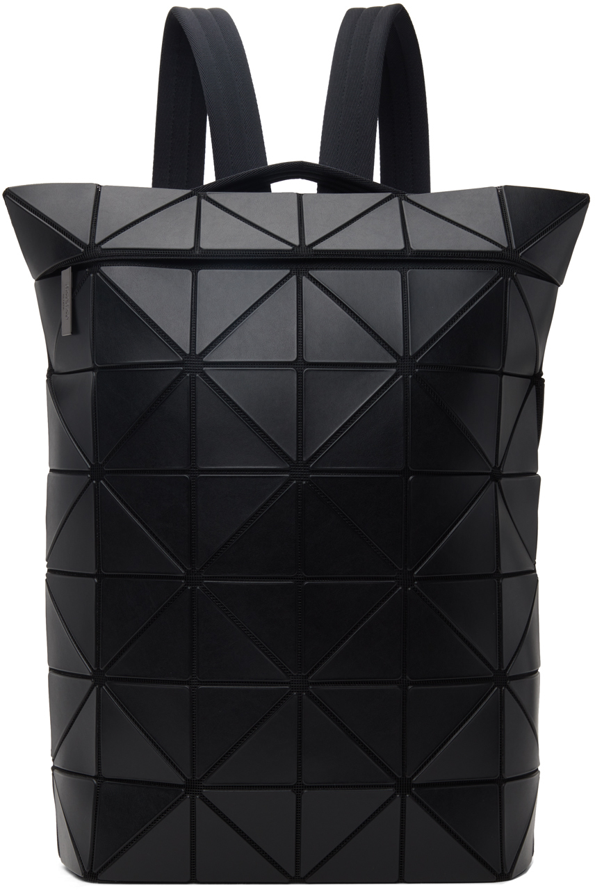 BAO BAO ISSEY MIYAKE: Black Blocky Backpack | SSENSE