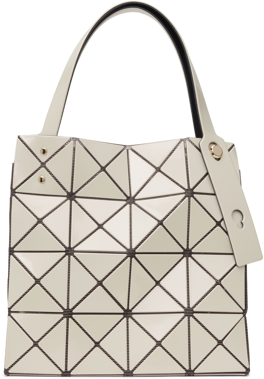 Bao Bao Issey Miyake Mini Carat Tote In 50 Cream | ModeSens