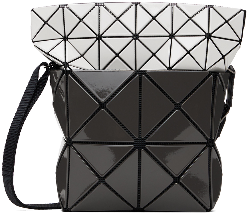 Bao Bao Issey Miyake Beige Loop Bag in Black