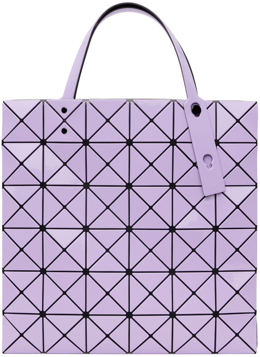Bao Bao Issey Miyake Lavender Lucent Frost Tote Bag - NOBLEMARS