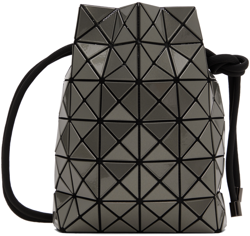 Bao Bao Issey Miyake Gunmetal Wring Gloss Bag In Grey | ModeSens