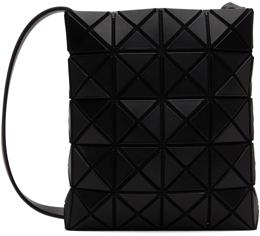 Shop Bao Bao Issey Miyake Black Prism Bag In 16 Matte Black