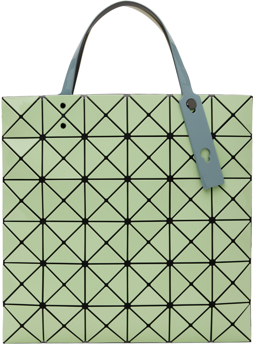 Bao Bao Issey Miyake Green Lucent Gloss Bag