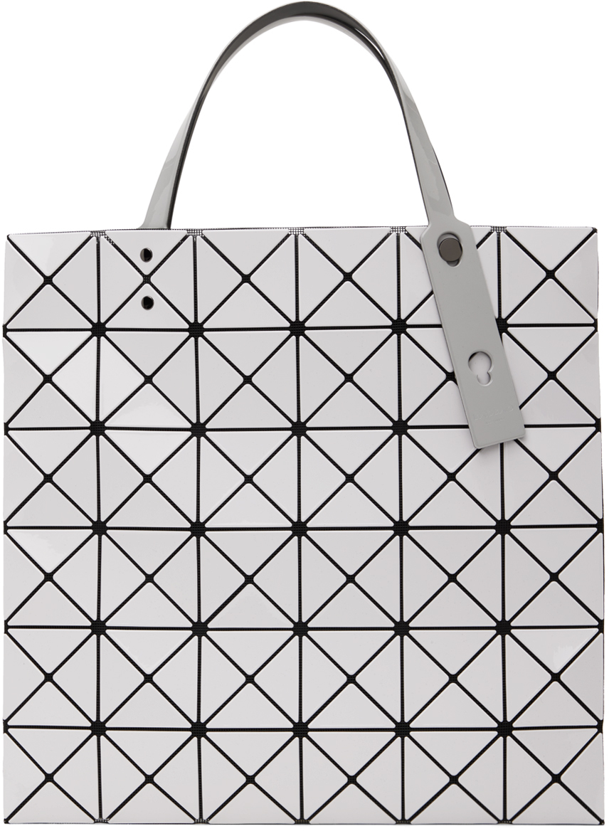 Gray Lucent Gloss Mix Tote