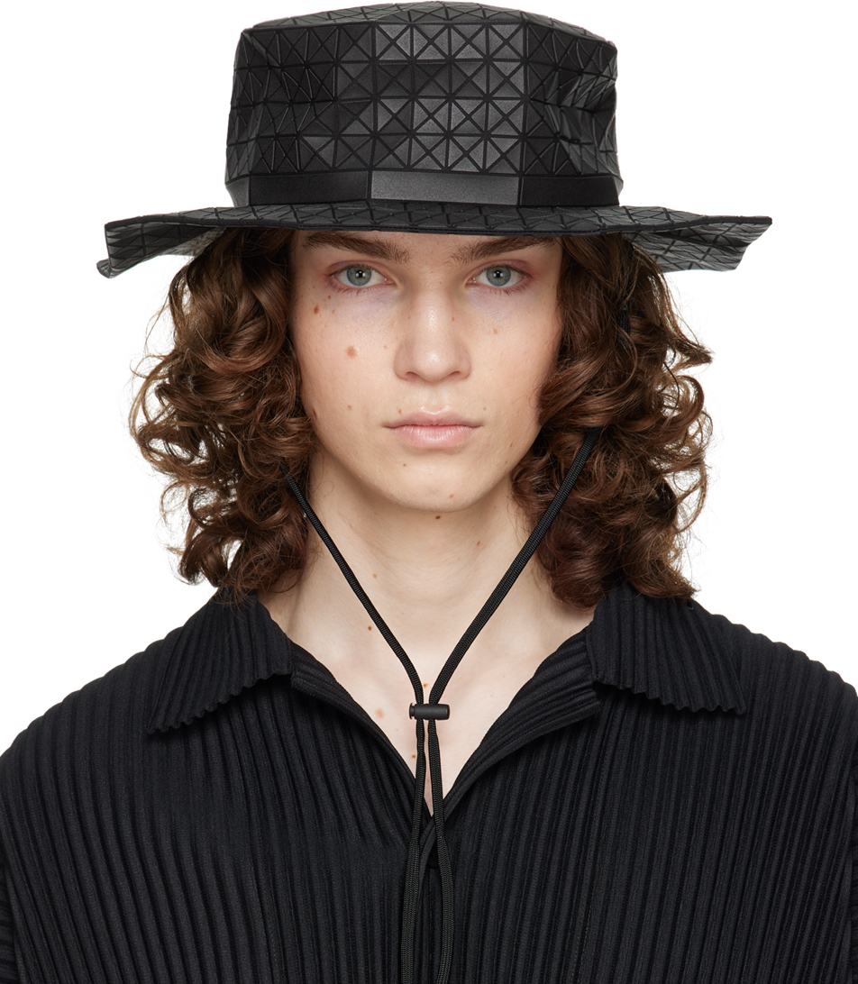 Black Kuro Octagon Hat