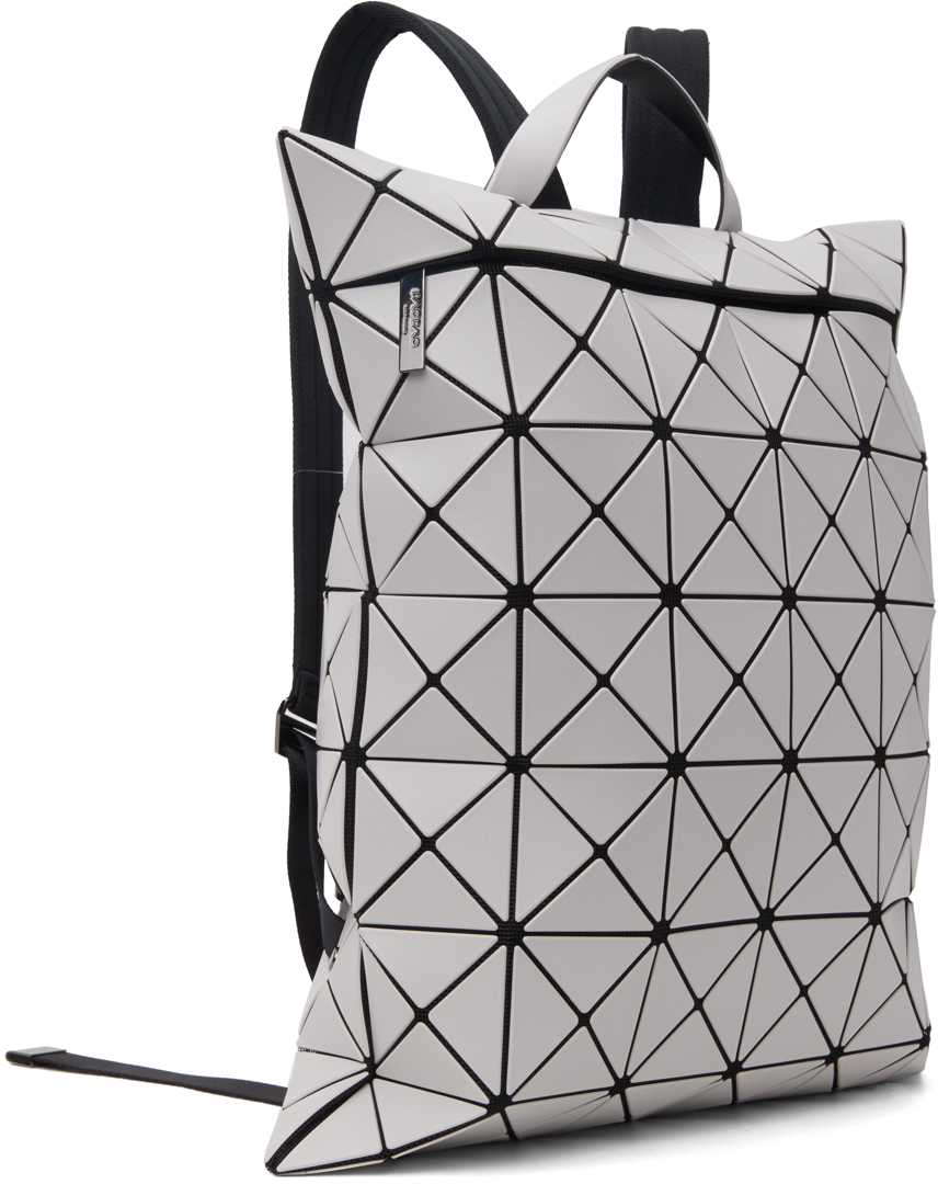 BAO BAO ISSEY MIYAKE Gray Flat Pack Backpack | Smart Closet