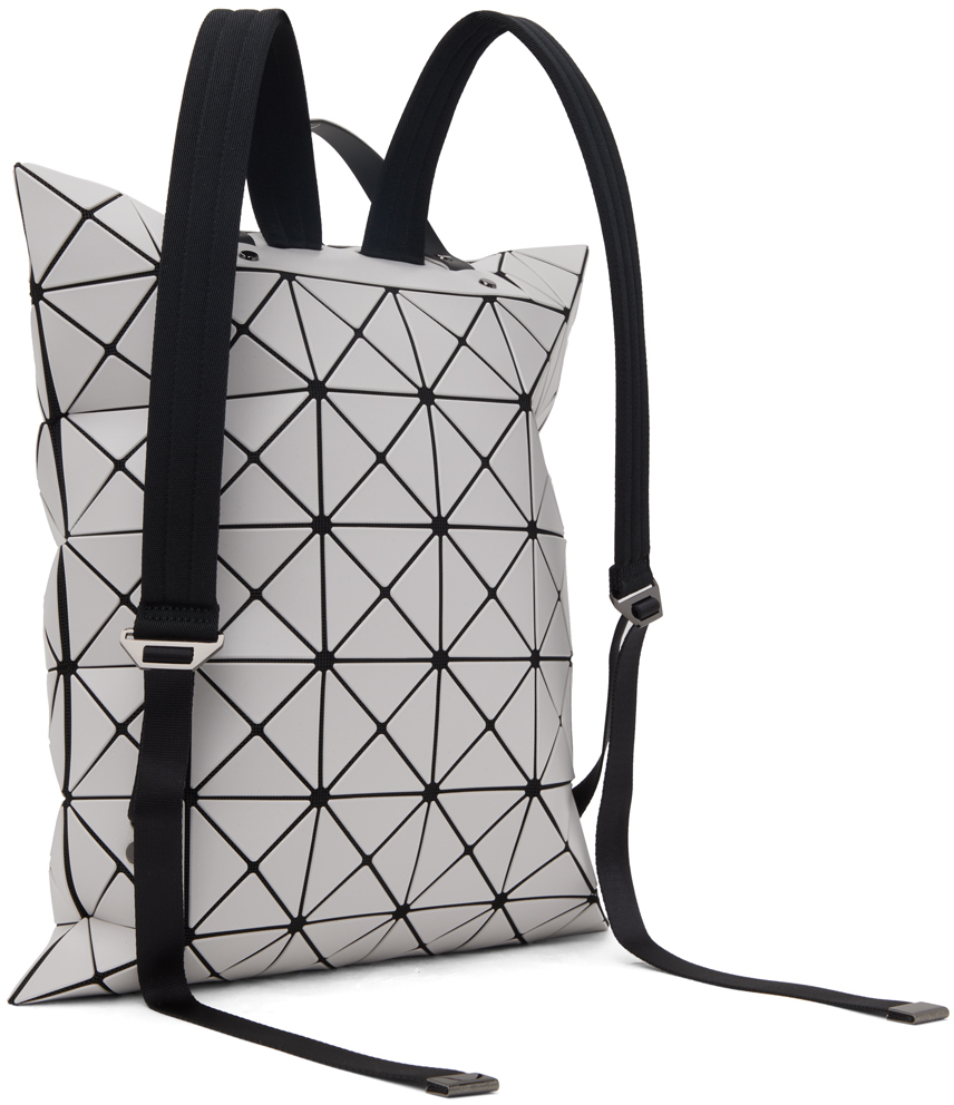 BAO BAO ISSEY MIYAKE Gray Flat Pack Backpack | Smart Closet