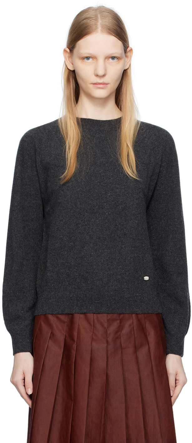 Threaded Pear Aubrey Brushed Star Oversize Sweater