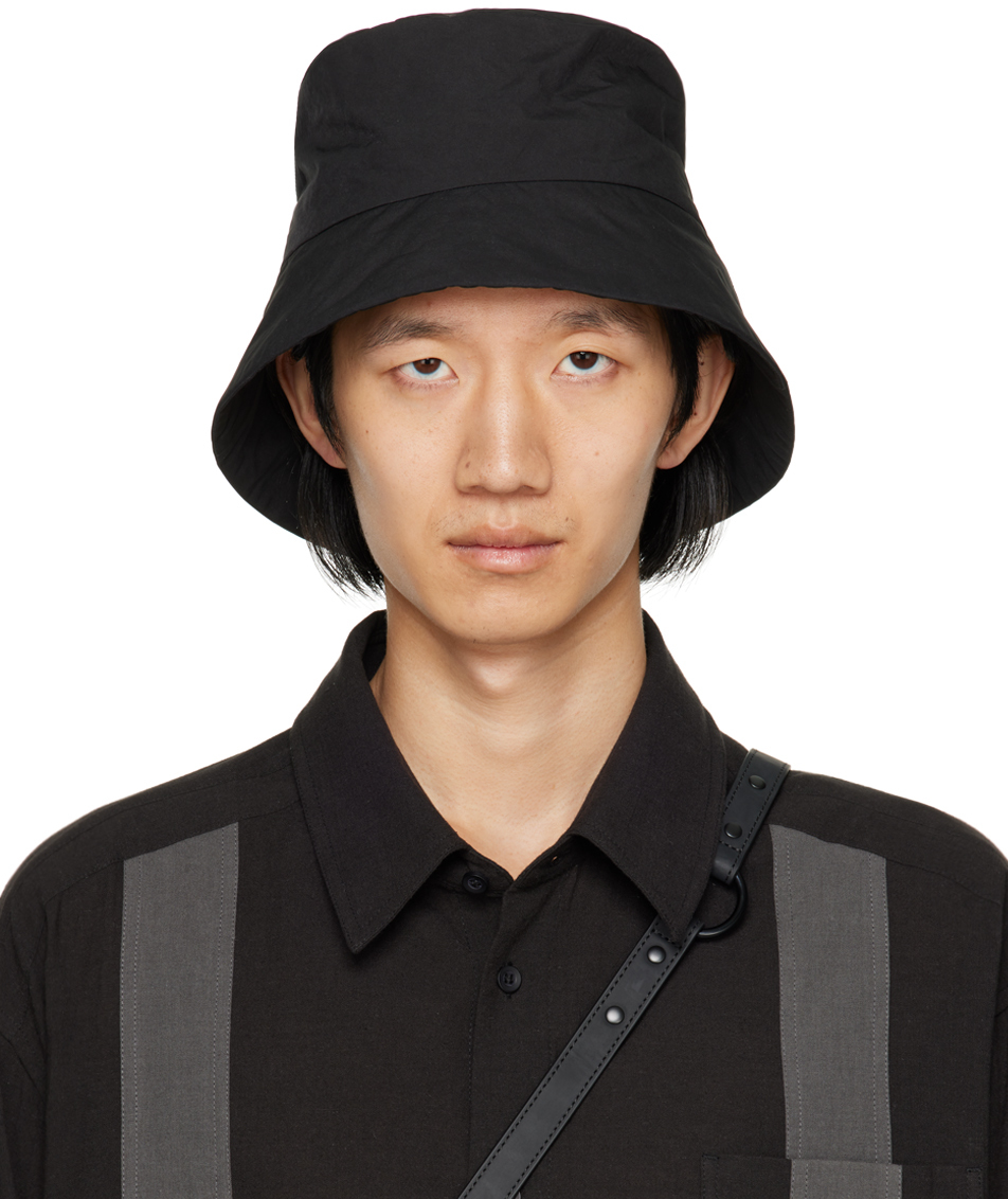 Black Uniform Bucket Hat