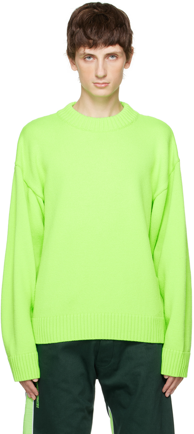 Neon green hotsell crew neck