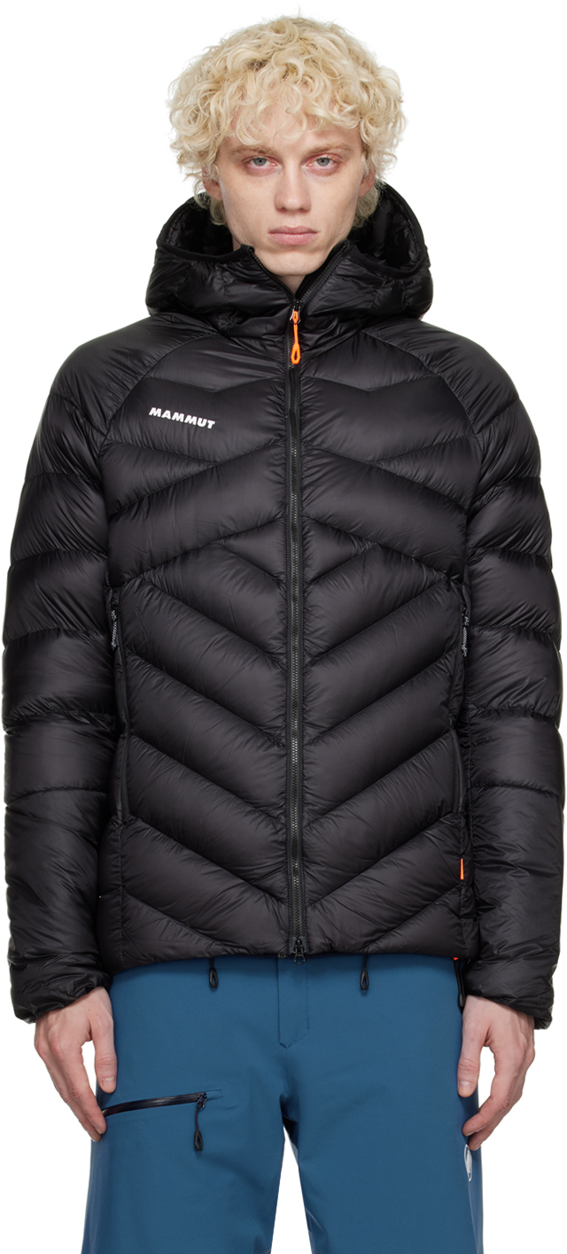 Mammut Black Taiss In Hooded Down Jacket In 0001 Black