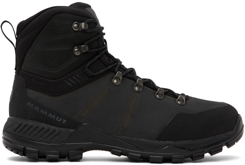 Mammut Black Mercury Tour Ii High Gtx Hiking Boots In 0052 Black