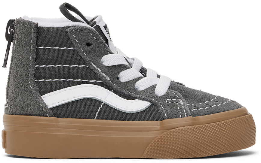 Vans sk8 hi hot sale grey gum