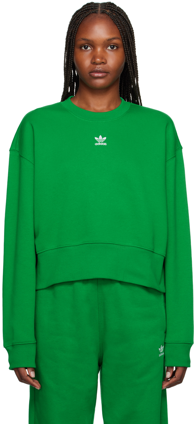 adidas Originals Green Adicolor Essentials Sweatshirt