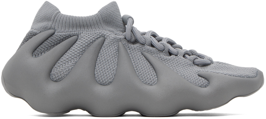 YEEZY: Gray Yeezy 450 Sneakers | SSENSE