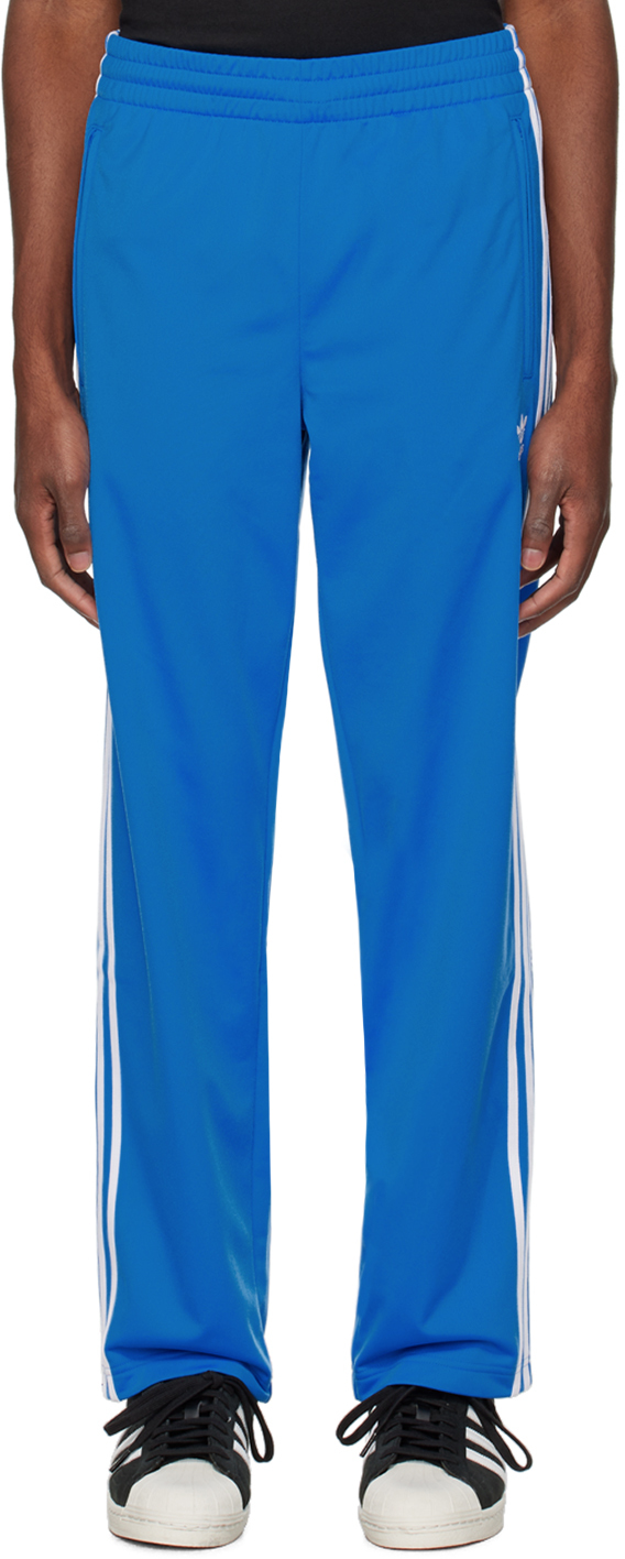 Blue Adicolor Classics Firebird Track Pants by adidas Originals on Sale