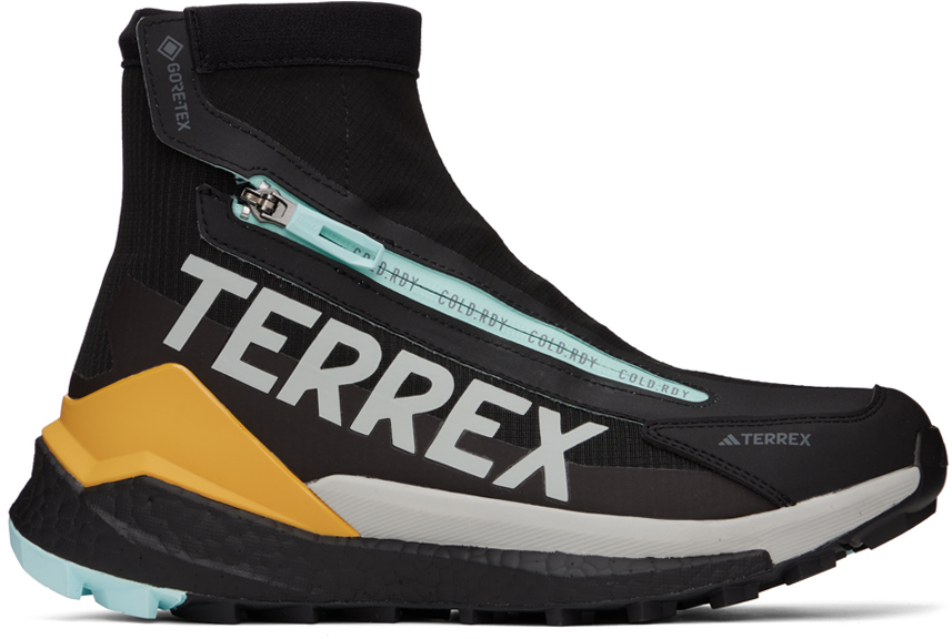 Black Terrex Free Hiker 2 COLD.RDY Sneakers by adidas Originals on Sale