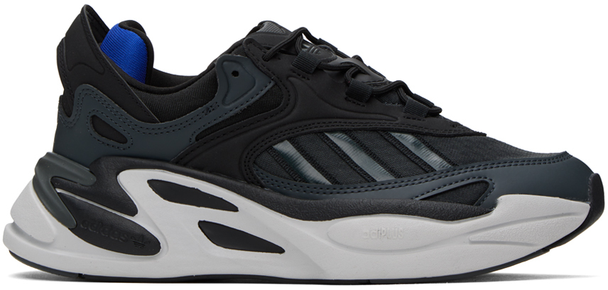 Black & Gray Ozmorph Sneakers