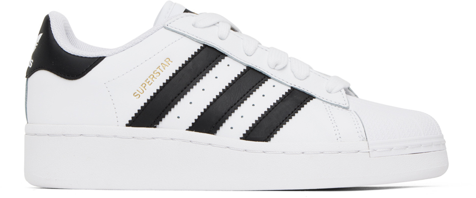 adidas Originals White Superstar XLG Sneakers