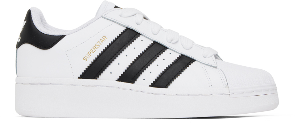 ADIDAS ORIGINALS WHITE SUPERSTAR XLG SNEAKERS