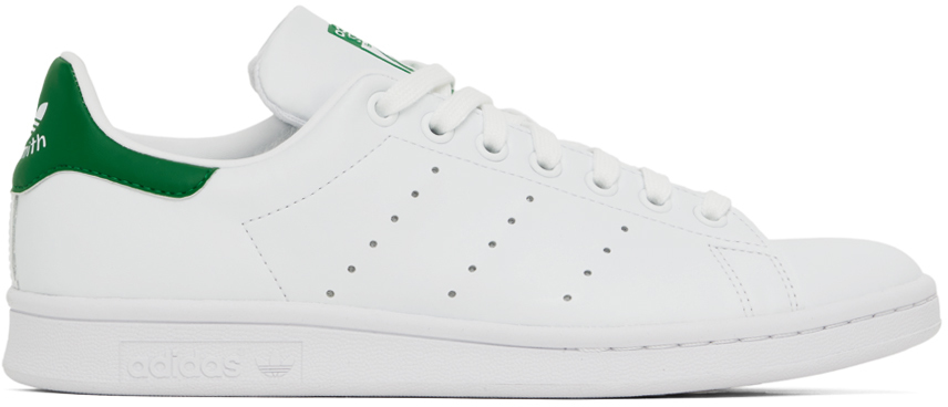 Adidas Originals White Stan Smith Sneakers In Ftwr White/ftwr Whit