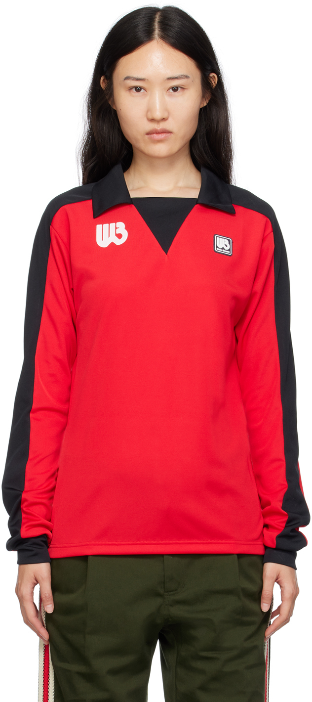 Red Home Polo by Wales Bonner on Sale