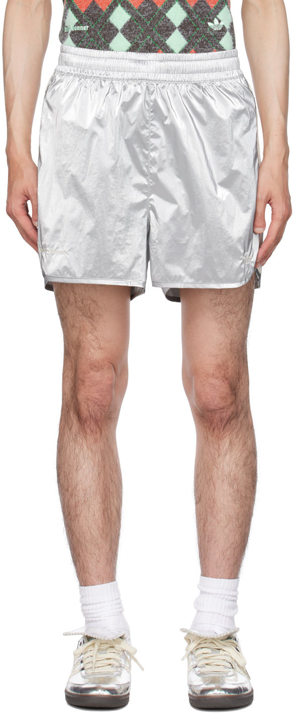 Silver adidas clearance shorts