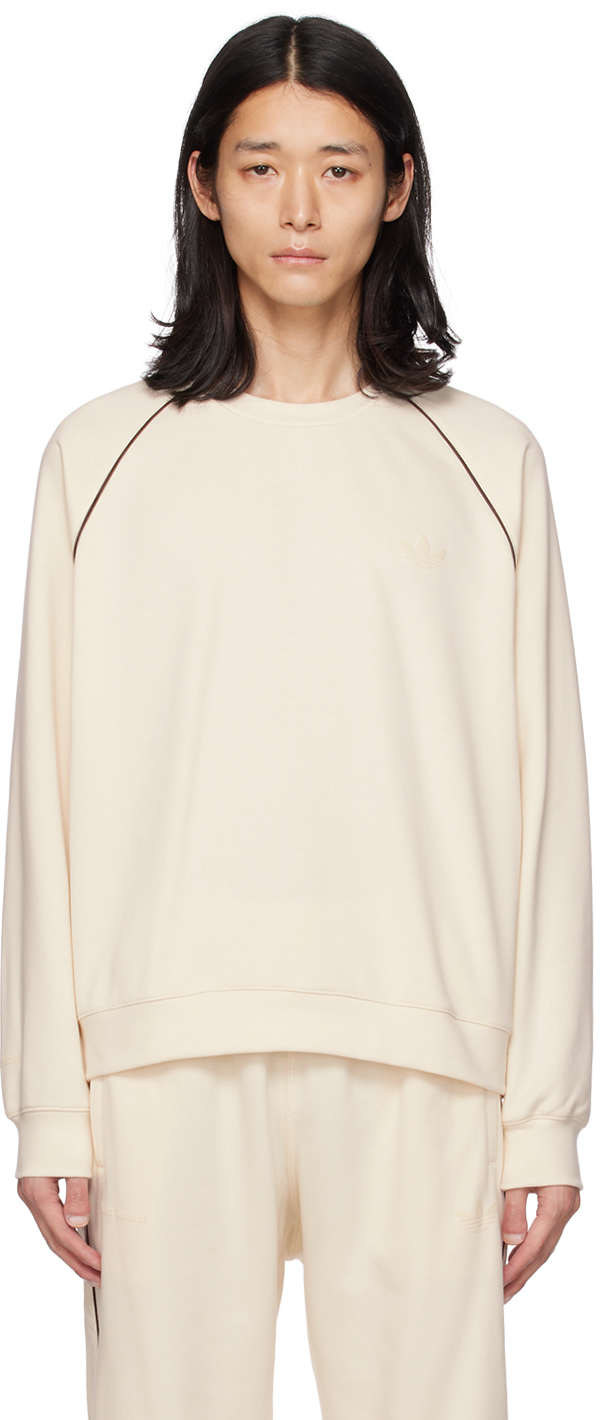 Wales Bonner Off-white Adidas Originals Edition Sweatshirt In Wonder White