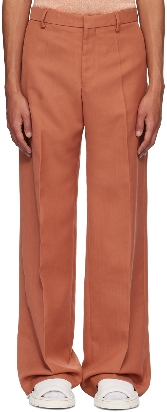 CMMN SWDN: Pink Otto Trousers | SSENSE