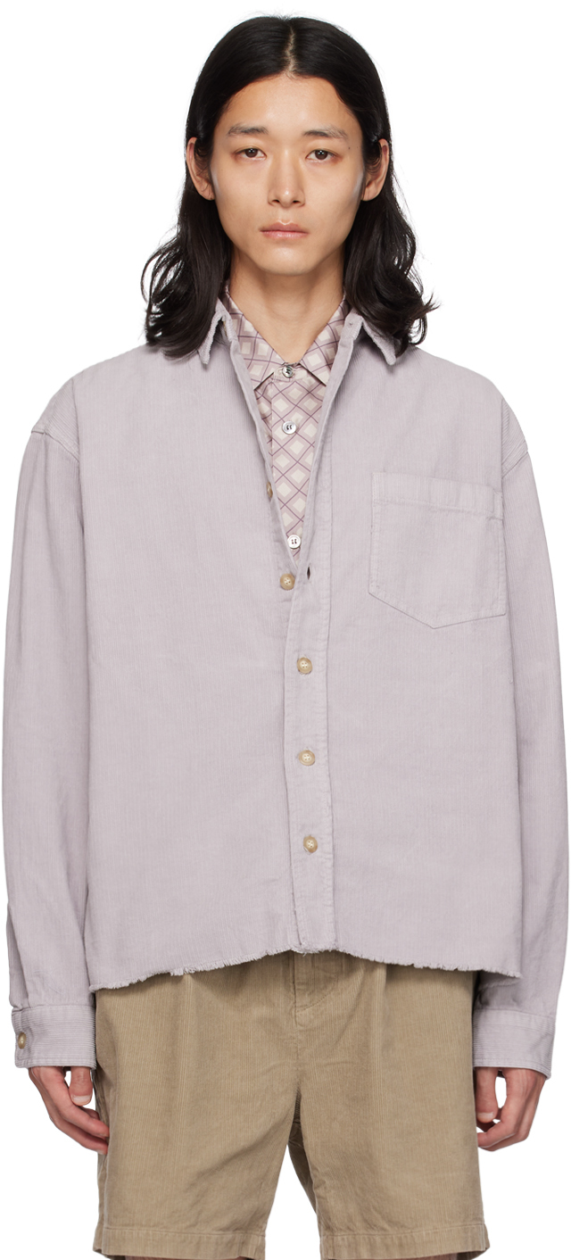 Purple Hemi Shirt by John Elliott on Sale