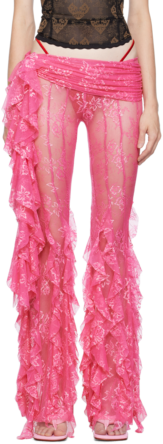 Pink Cyra Miniskirt