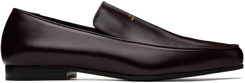Burgundy 'The Oval' Loafers