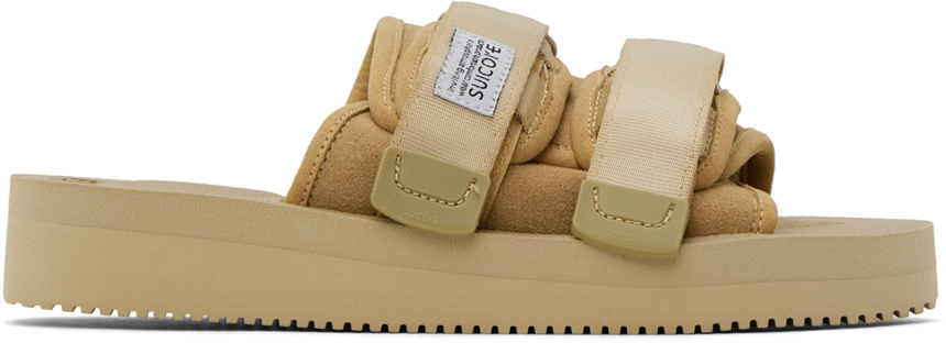 Beige MOTO VS Sandals by Suicoke on Sale