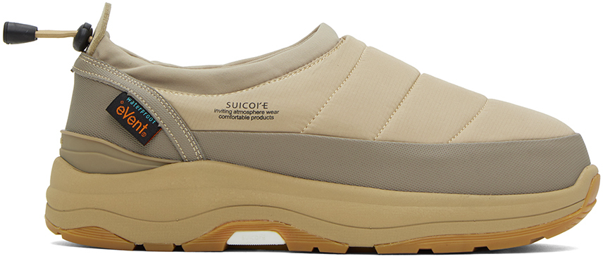 Beige PEPPER-Mod-Ev Loafers by SUICOKE on Sale