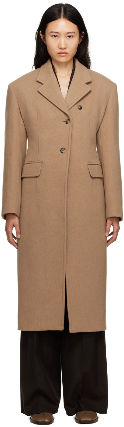 Manteau Femme Banana Republic Beige - Taille S, Double Boutonnage, 100% Coton - Occasion Très Bon état