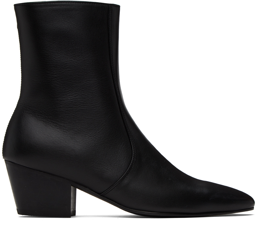 Black David Boots by Recto on Sale