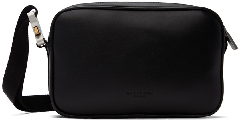 Alyx Black Buckle Crossbody Bag