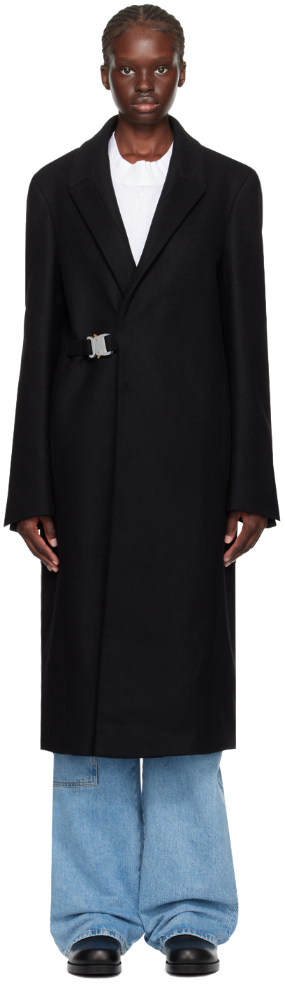 Black Buckle Coat