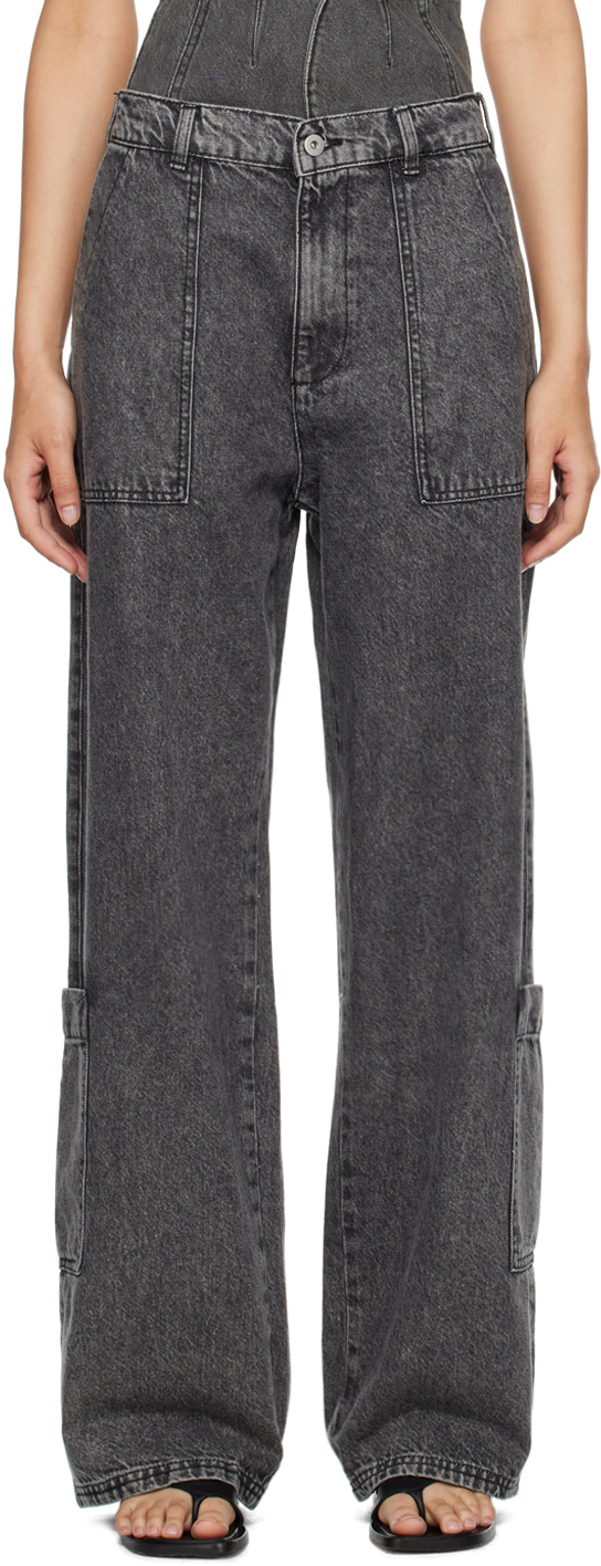 Gray Mila Jeans